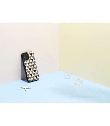 iKins case for Apple iPhone 12/12 Pro pyramid black