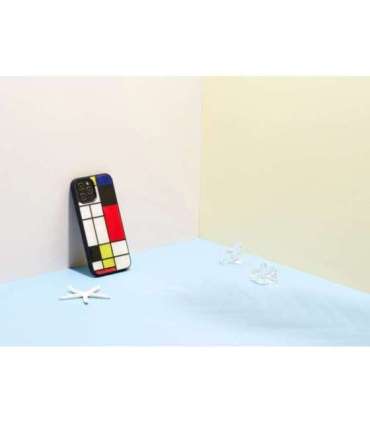iKins case for Apple iPhone 12 Pro Max mondrian black