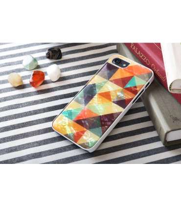 iKins case for Apple iPhone 8/7 mosaic white