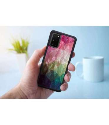 iKins case for Samsung Galaxy S20+ water flower black