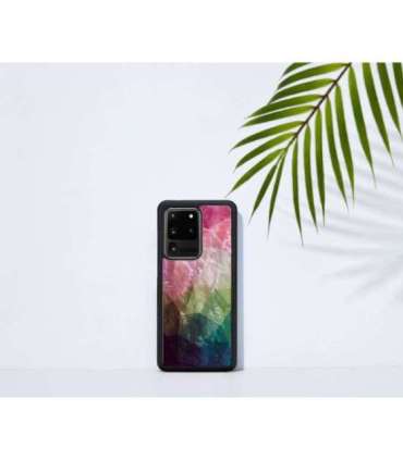 iKins case for Samsung Galaxy S20 Ultra water flower black