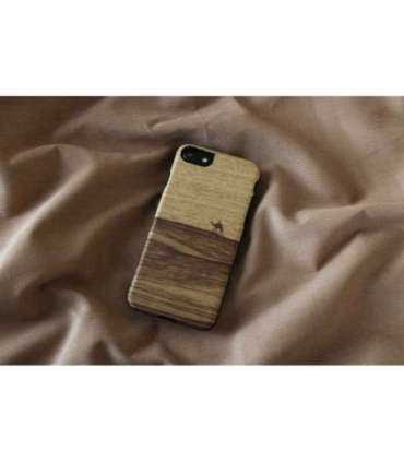 MAN&WOOD case for iPhone 7/8 terra black