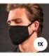Textile two-layer reusable mask