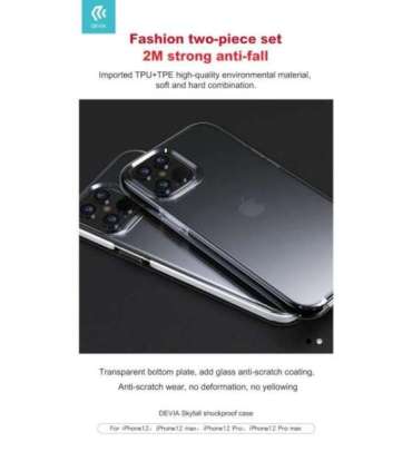 Devia Skyfall shockproof case iPhone 12 Pro Max white
