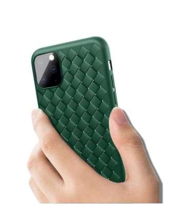 Devia Woven Pattern Design Soft Case iPhone 11 Pro Max green