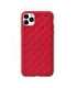 Devia Woven2 Pattern Design Soft Case iPhone 11 Pro red