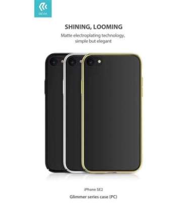 Devia Glimmer series case (PC) iPhone SE2 gold