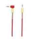Tellur Audio Cable Jack 3.5mm 1.5m Red