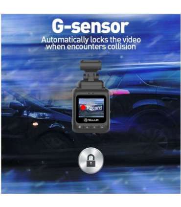Tellur Dash Patrol DC1 FullHD 1080P Black