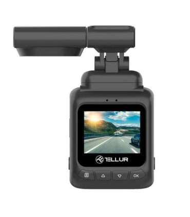Tellur Dash Patrol DC2 FullHD 1080P, GPS Black
