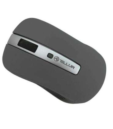 Tellur Basic Wireless Mouse, LED Dark Grey