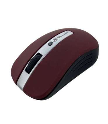 Tellur Basic Wireless Mouse, LED Dark Red