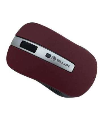 Tellur Basic Wireless Mouse, LED Dark Red