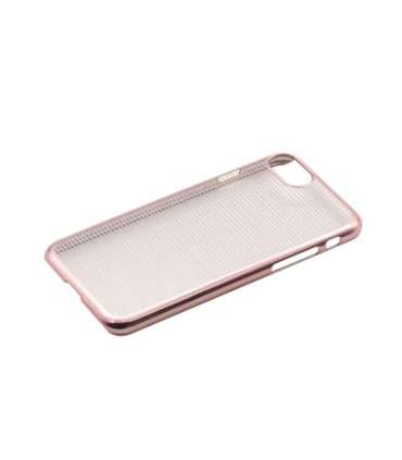 Tellur Cover Hard Case for iPhone 7 Horizontal Stripes rose