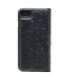 Tellur Book case Ostrich Genuine Leather for iPhone 7 black
