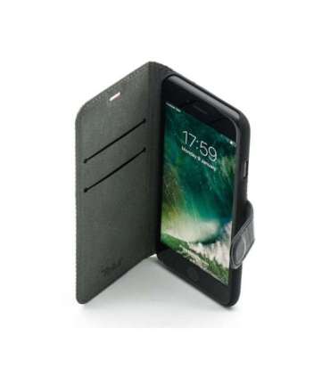 Tellur Book case Bimaterial for iPhone 7 black/red