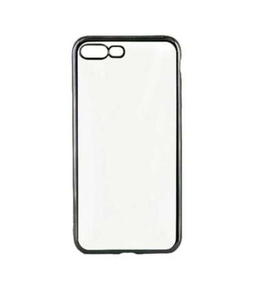 Tellur Cover Silicone for iPhone 7 Plus black edges