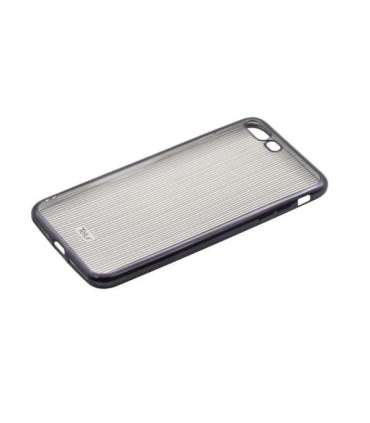 Tellur Cover Silicone for iPhone 7 Plus Vertical Stripes black