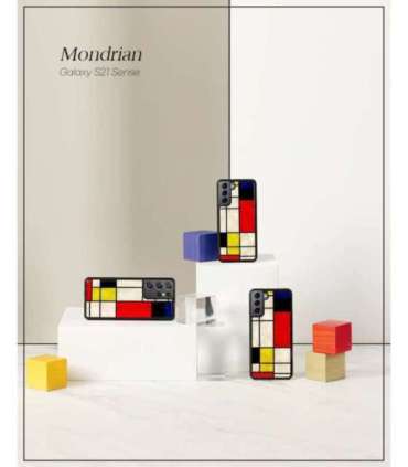 iKins case for Samsung Galaxy S21+ modrian black