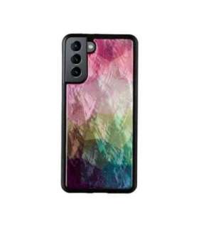 iKins case for Samsung Galaxy S21+ water flower black