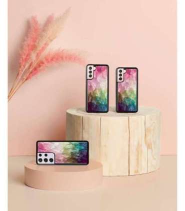 iKins case for Samsung Galaxy S21+ water flower black