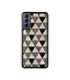 iKins case for Samsung Galaxy S21+ pyramid black