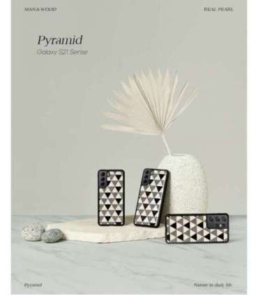 iKins case for Samsung Galaxy S21+ pyramid black