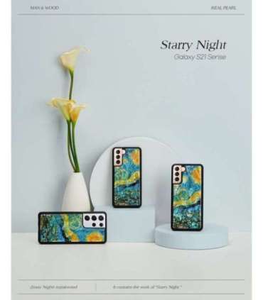 iKins case for Samsung Galaxy S21+ starry night black