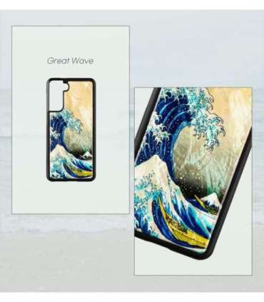 iKins case for Samsung Galaxy S21+ great wave off