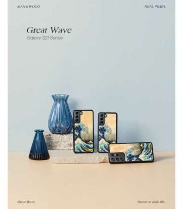 iKins case for Samsung Galaxy S21+ great wave off