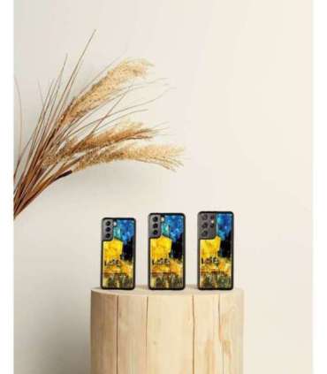 iKins case for Samsung Galaxy S21+ cafe terrace black