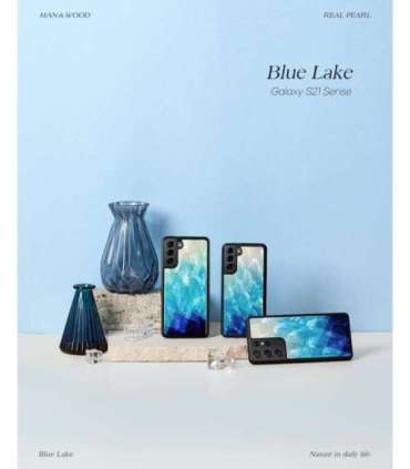 iKins case for Samsung Galaxy S21+ blue lake black