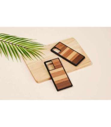 MAN&WOOD case for Galaxy Note 20 sabbia black