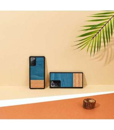 MAN&WOOD case for Galaxy Note 20 denim black