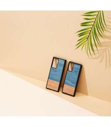 MAN&WOOD case for Galaxy Note 20 denim black