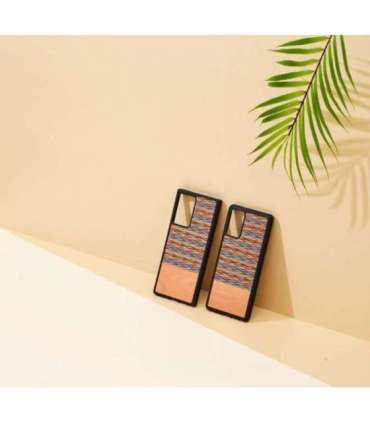 MAN&WOOD case for Galaxy Note 20 browny check black