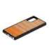 MAN&WOOD case for Galaxy Note 20 herringbone arancia black