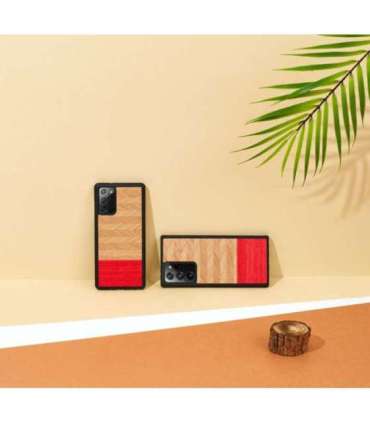 MAN&WOOD case for Galaxy Note 20 herringbone azalea black