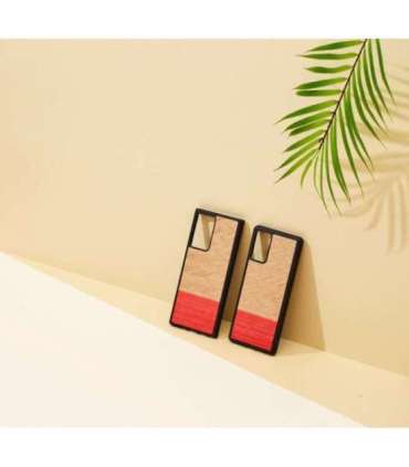 MAN&WOOD case for Galaxy Note 20 herringbone azalea black