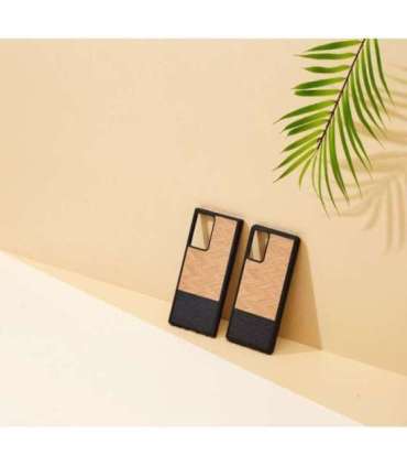 MAN&WOOD case for Galaxy Note 20 Ultra herringbone nero black