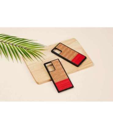 MAN&WOOD case for Galaxy Note 20 Ultra herringbone azalea black