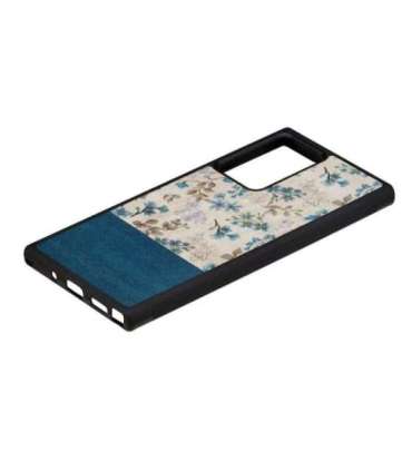 MAN&WOOD case for Galaxy Note 20 Ultra blue flower black