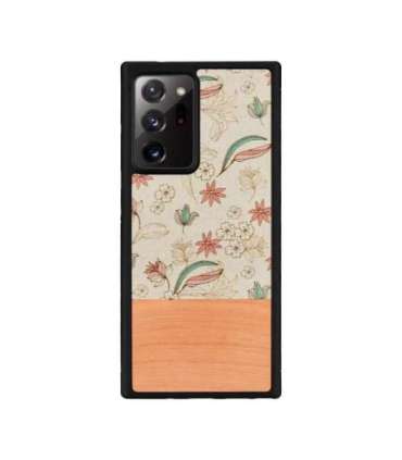 MAN&WOOD case for Galaxy Note 20 Ultra pink flower black