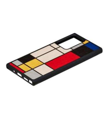 MAN&WOOD case for Galaxy Note 20 Ultra mondrian wood black