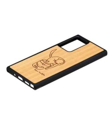MAN&WOOD case for Galaxy Note 20 Ultra cat with fish