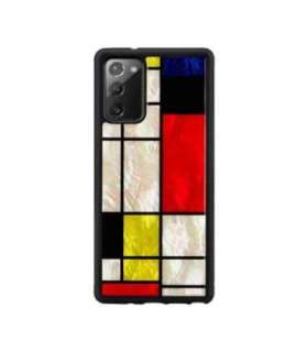 iKins case for Samsung Galaxy Note 20 mondrian black