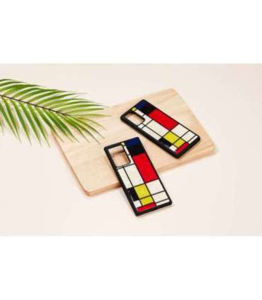 iKins case for Samsung Galaxy Note 20 mondrian black