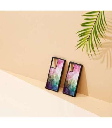 iKins case for Samsung Galaxy Note 20 Ultra water flower black