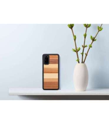 MAN&WOOD case for Galaxy S20 sabbia black