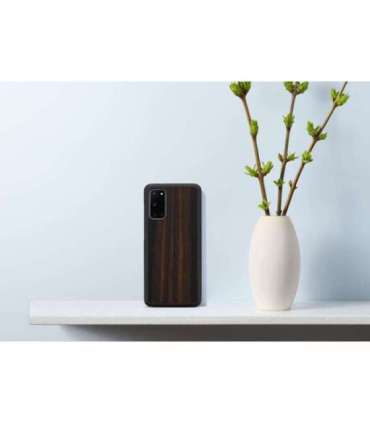 MAN&WOOD case for Galaxy S20 ebony black